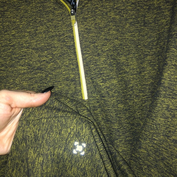 Lululemon Suge Warm 1/2 ZIP XXL EUC Heathered - Picture 3 of 4